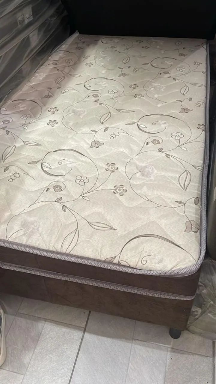 Cama box solteiro conjugado na promoção  - Foto 3