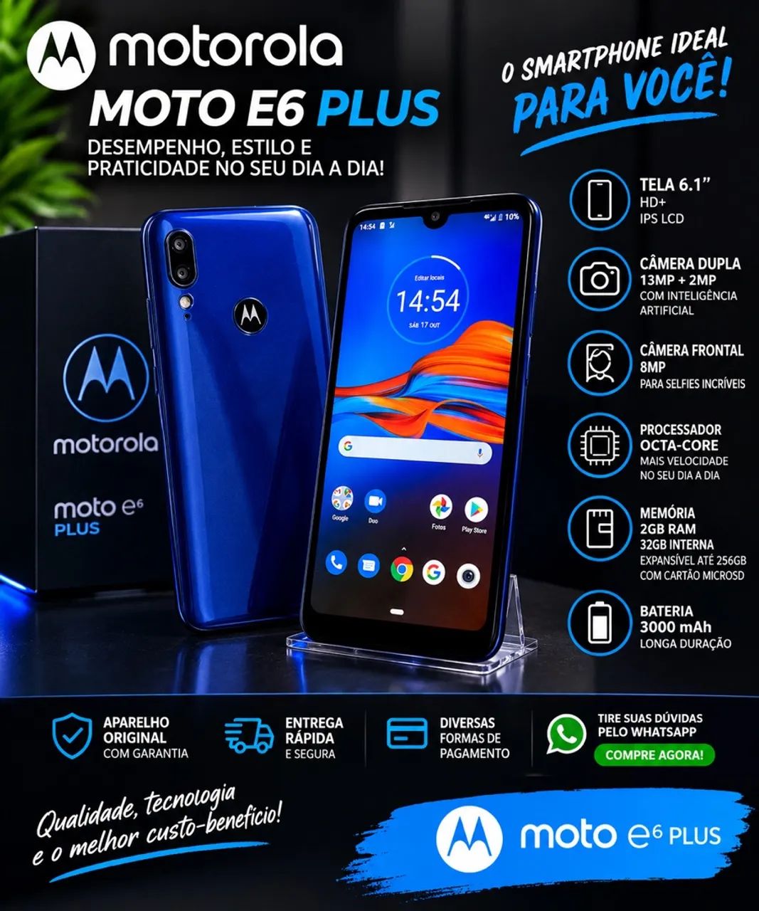 MOTOROLA E6 plus 64 giga  - Foto 5