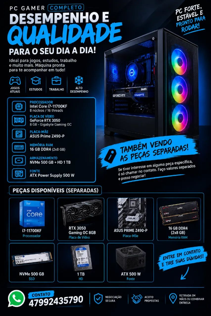 PC E PEÇAS