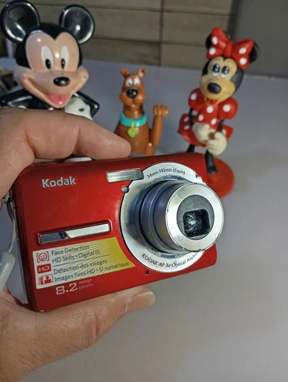 Cãmera Digital Kodak EasyShare M863 Red 8.2mp - Linda!! - Câmeras