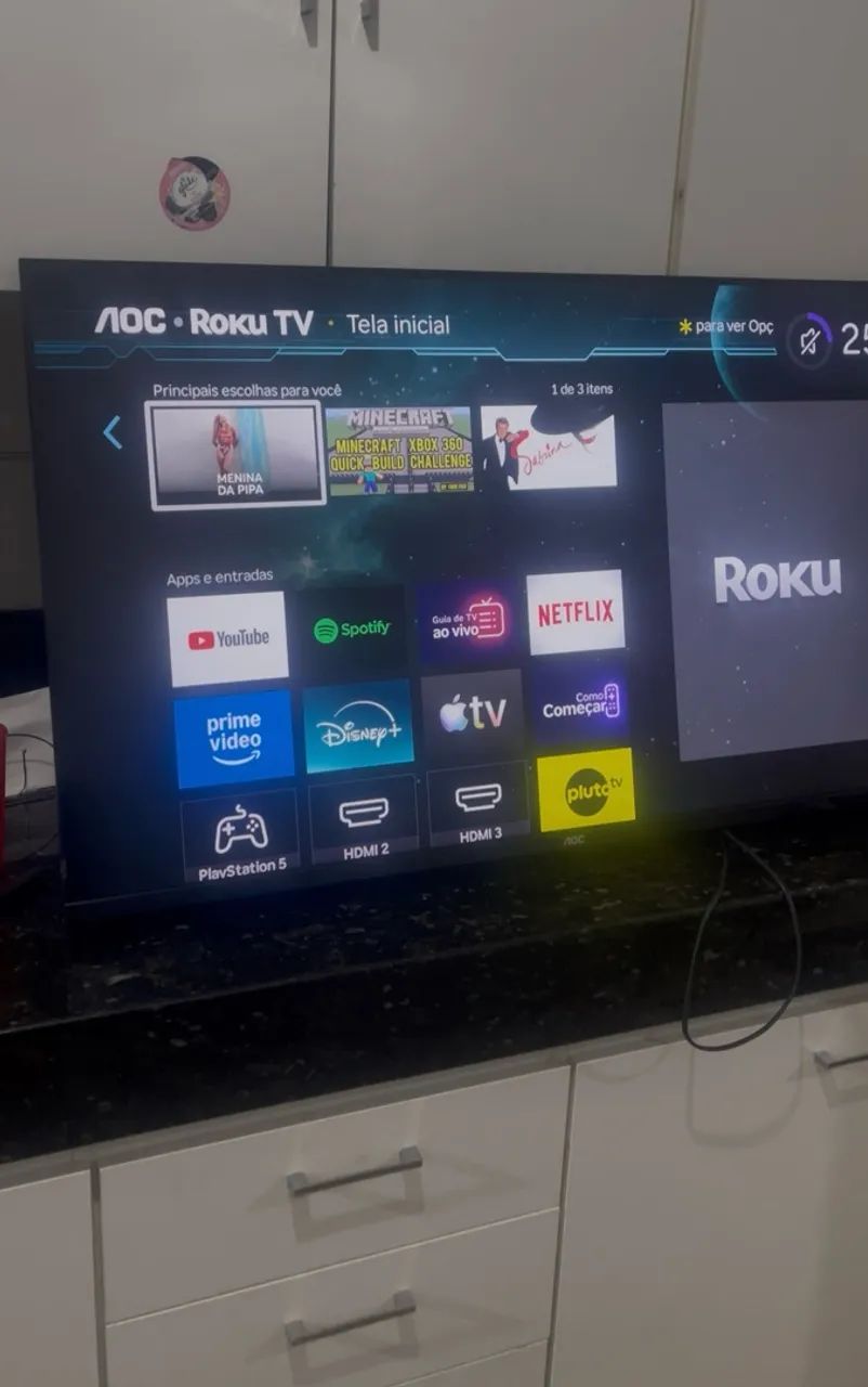 Smart TV 43 (super novinha) - Foto 2