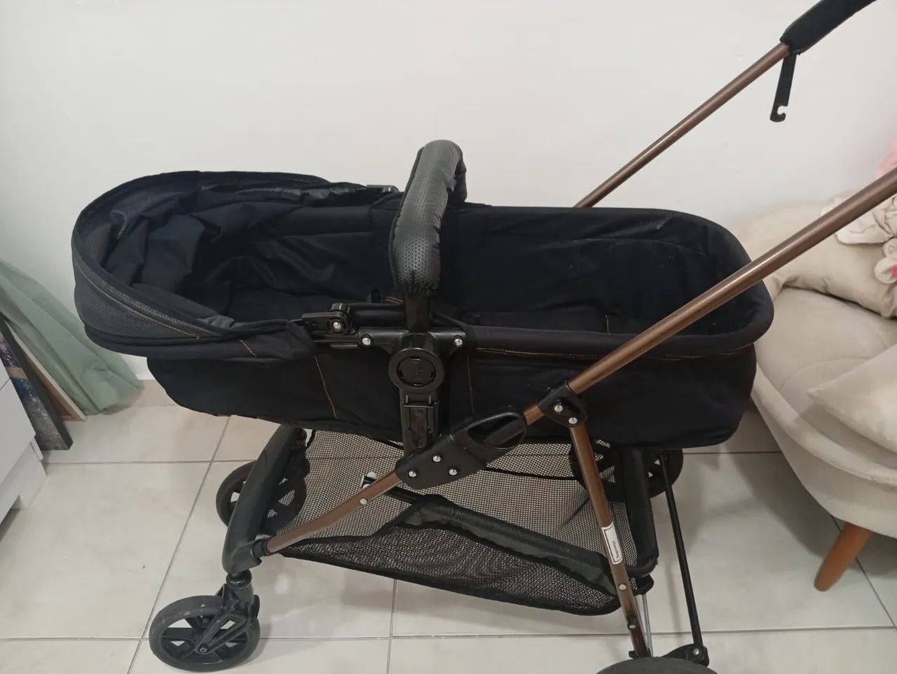 Carrinho de Bebê + Cadeirinha - Foto 3