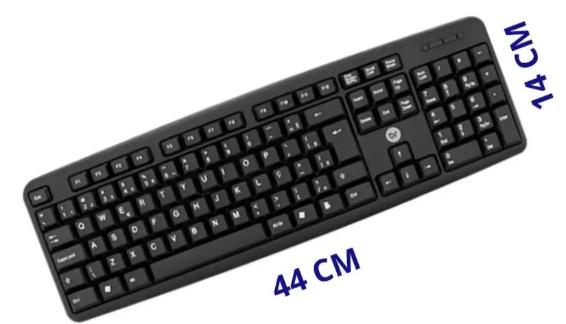 Teclado ABNT2 Bright com fio, na caixa - Foto 2