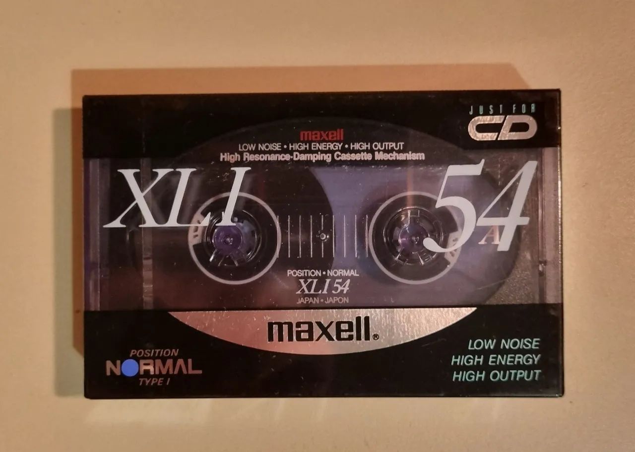 Fita Cassete Maxell XLI 54