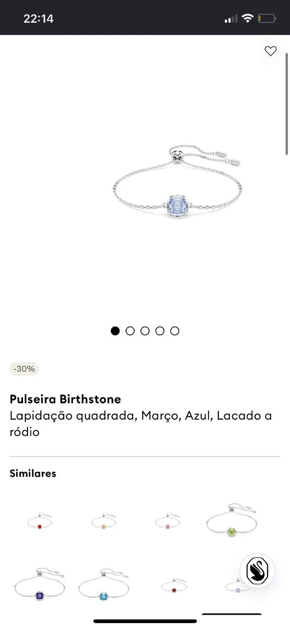 VENDO PULSEIRAS SWAROVSKI