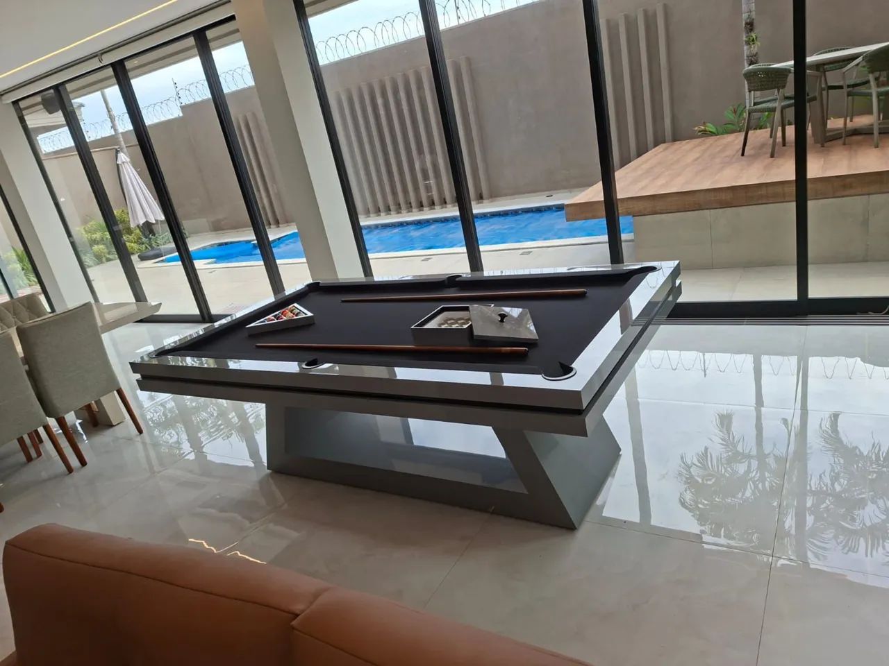 Mesa de sinuca e jantar de alto padrão  - Foto 2