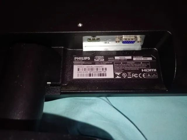 Monitor 19 Polegadas Philips Led 193v5l Hdmi, leia - Foto 3