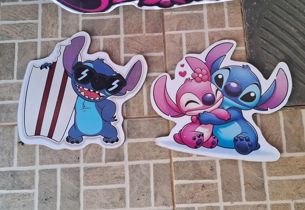 Pack / Figuras do Stitch para decoração de eventos  - Foto 3