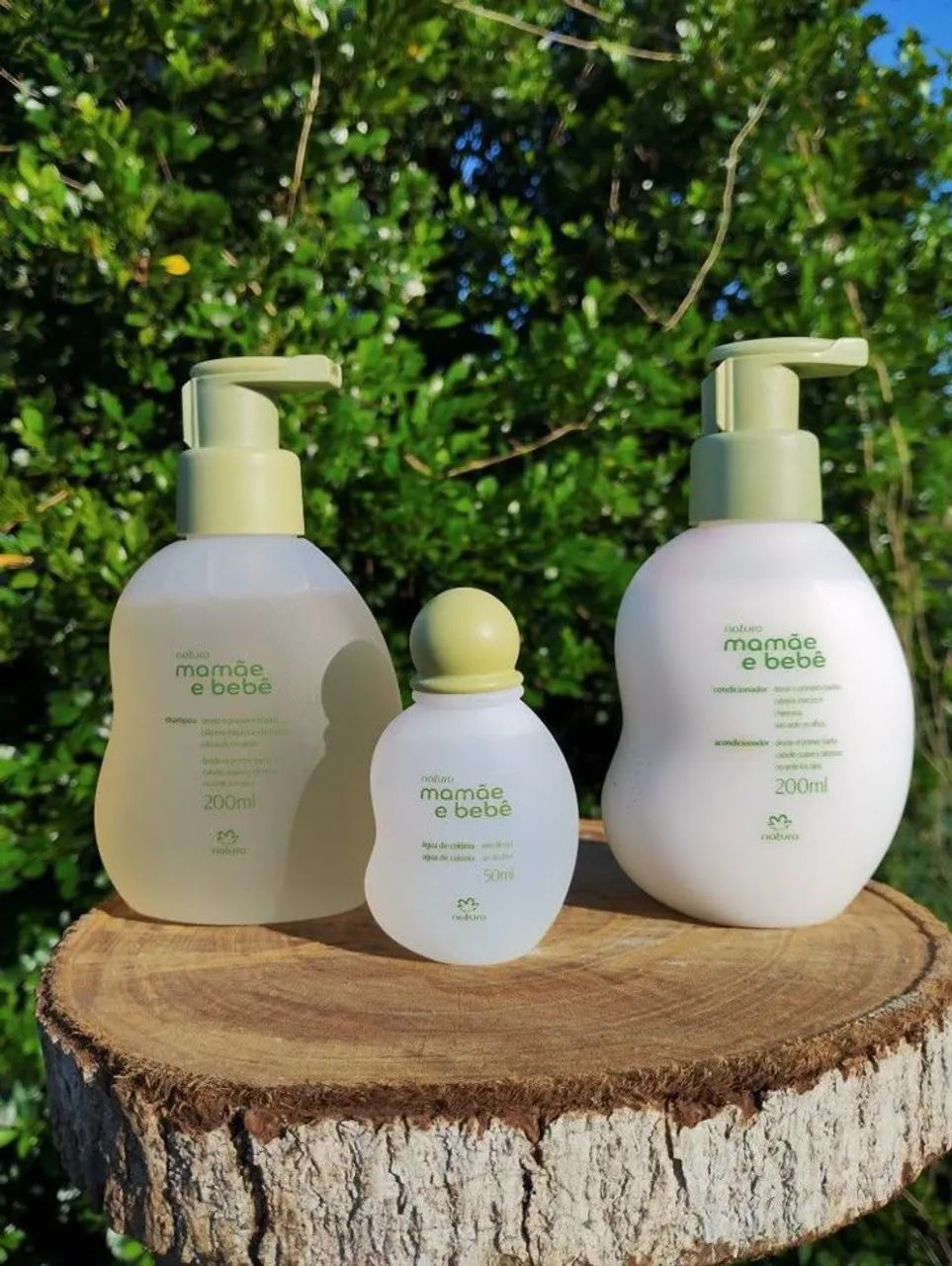 KIT MAMÃE E BEBÊ NATURA 