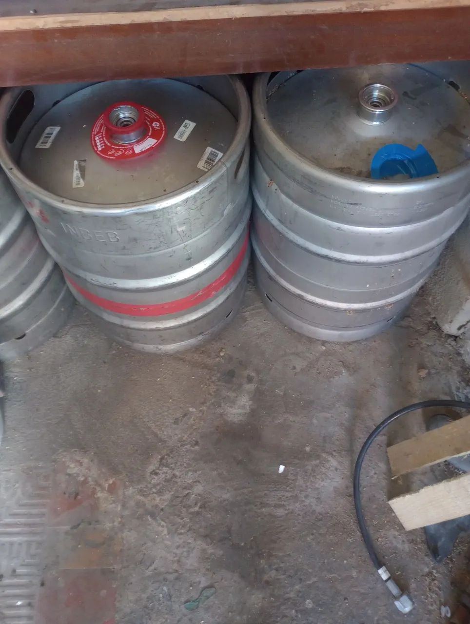 Vendo barril de chopp liso 
