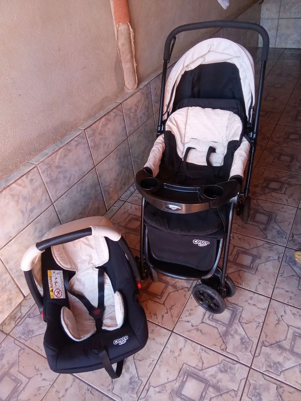 Carrinho e bebe conforto - Foto 2