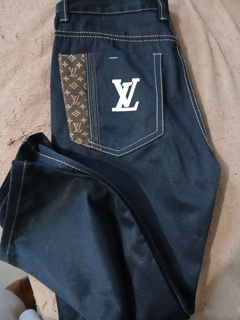 Calça jeans Louis vitton - Foto 2