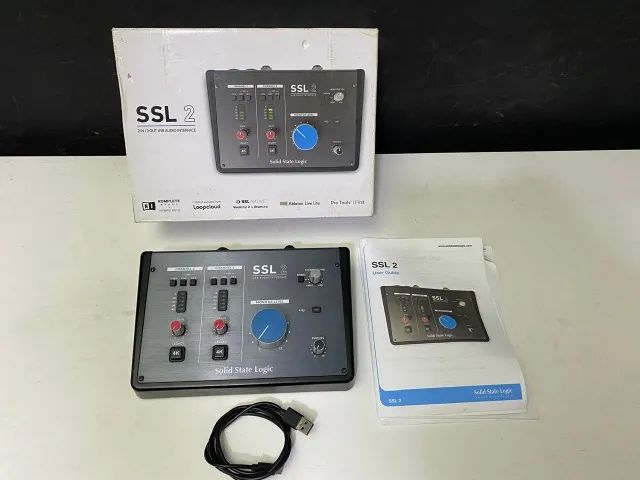 Interface de Áudio SSL 2 - Completa, Excelente Estado - Foto 2