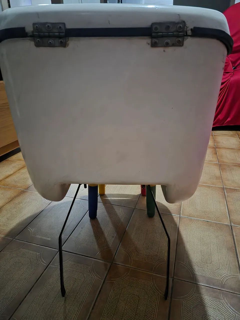 Baú com suporte para moto - Foto 4