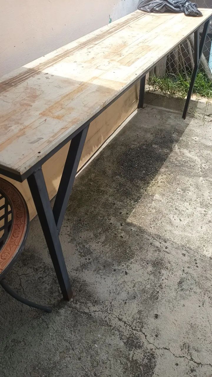 Bancada em ferro