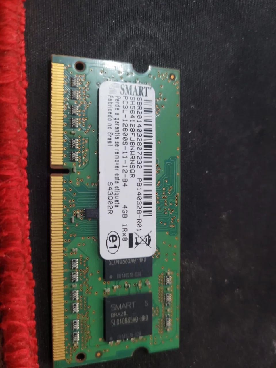 Memoria ram DDR3 4GB 1600MHZ notebook