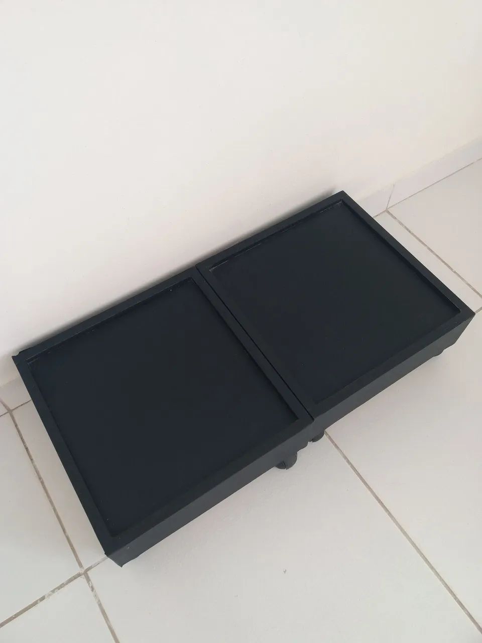 Suporte Para Caixas de Som Com Rodinhas - Foto 2
