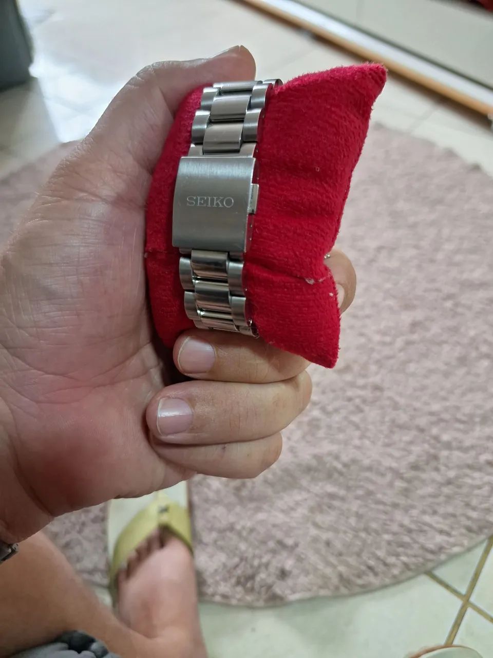 SEIKO SPEEDTIMER EDIÇÃO LIMITADA LILAS - Foto 4