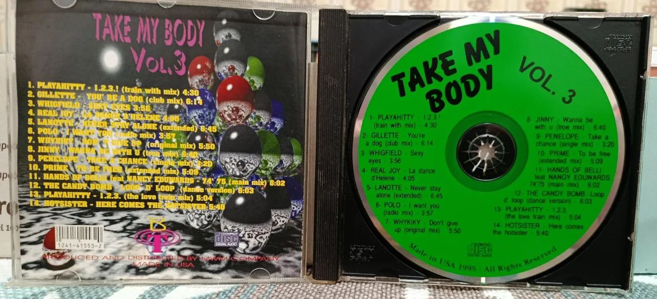 CD Raríssimo! Take My Body Vol. 3 IMPORTADO! Pela metade do preço!  - Foto 4