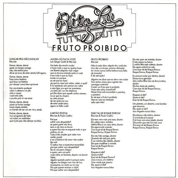 Disco de vinil Rita Lee fruto proibido  - Foto 3