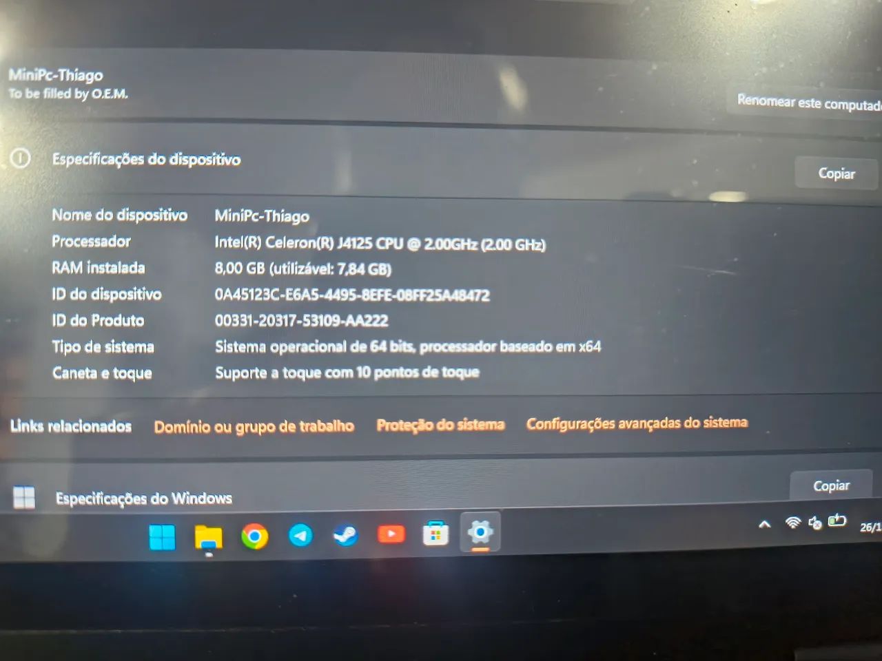 Mini Notebook 7 polegadas windows  - Foto 5