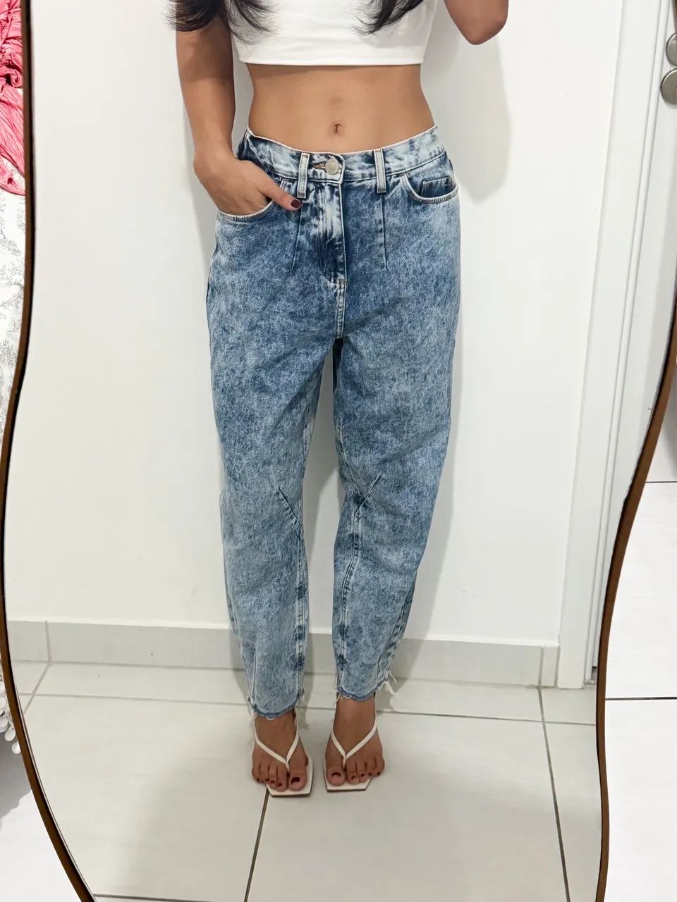Calça jeans c&a