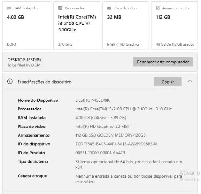 Computador de mesa completo - Foto 3