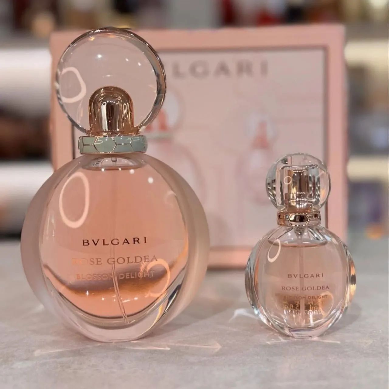 Kit Bvlgari Rose Goldea Blossom Delight EDP 75 ml + miniatura 15 ml