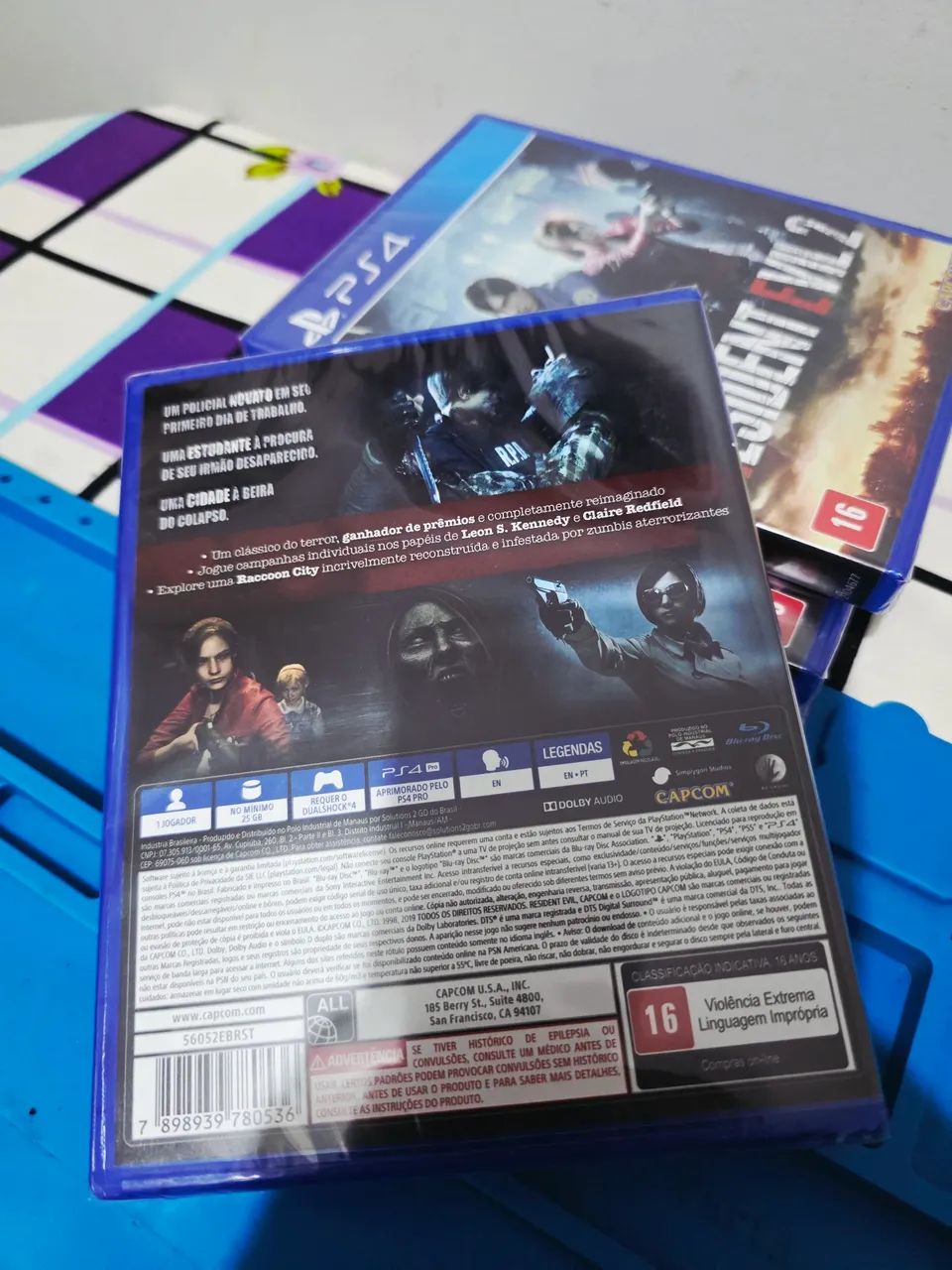 Resident Evil 2 Remake Ps4 novo - Foto 2