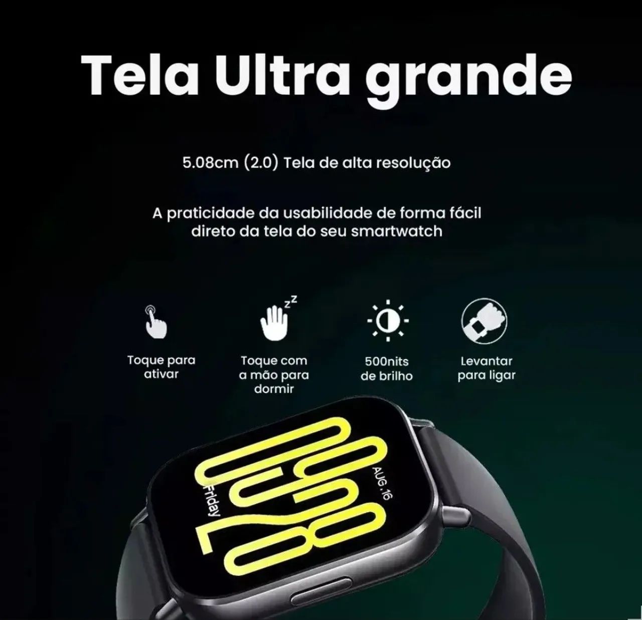 Vendo SmartWatch xaiomi 5 active black - Foto 3