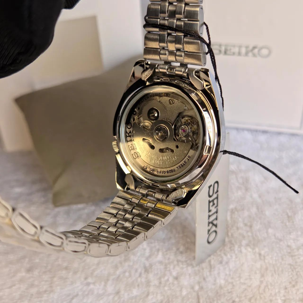Relógio Seiko 5 Automático 38mm (SNK385K1) - NOVO - Foto 5