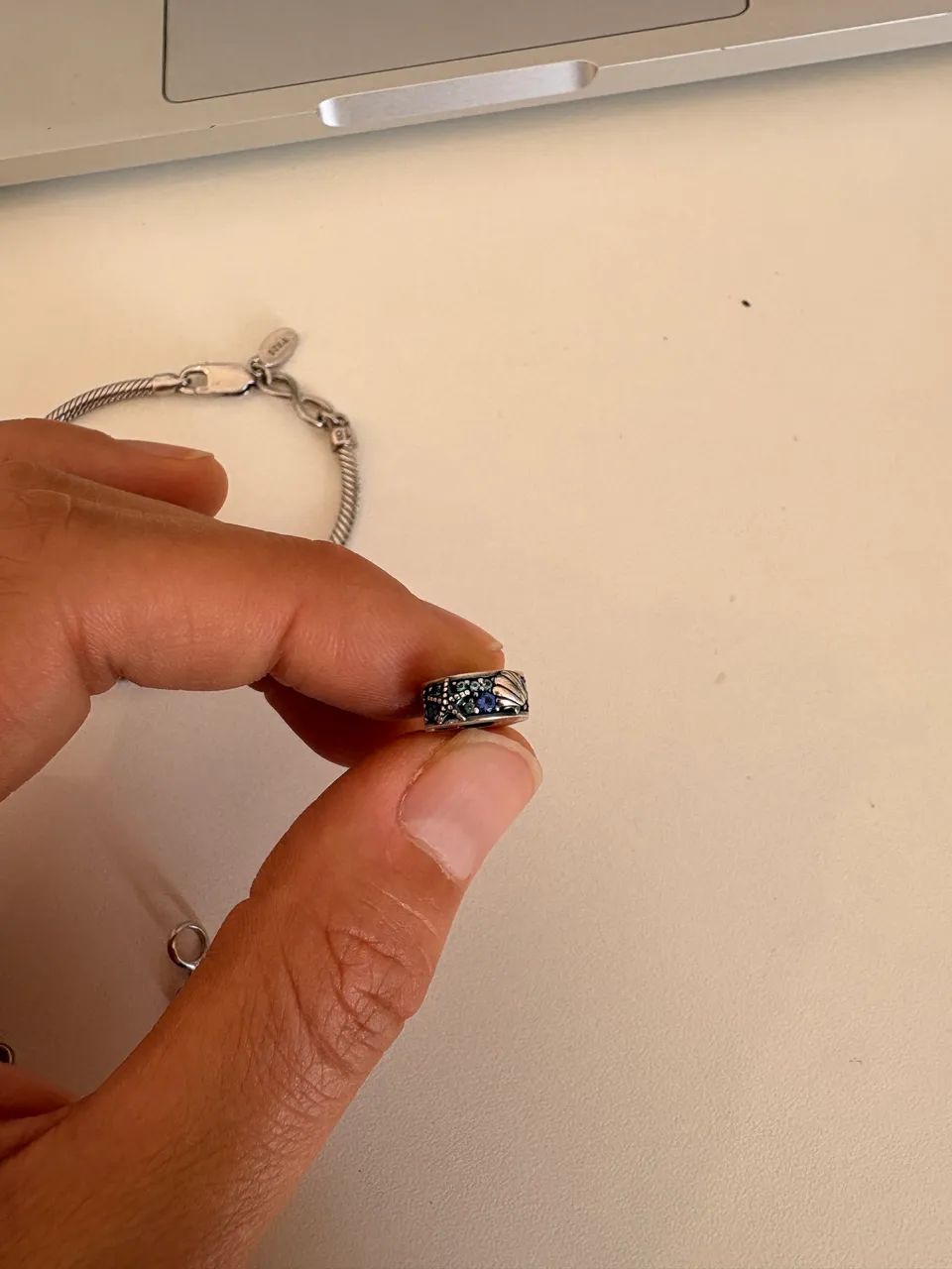 Pulseira Vivara + pingentes Prata 925 - Foto 4
