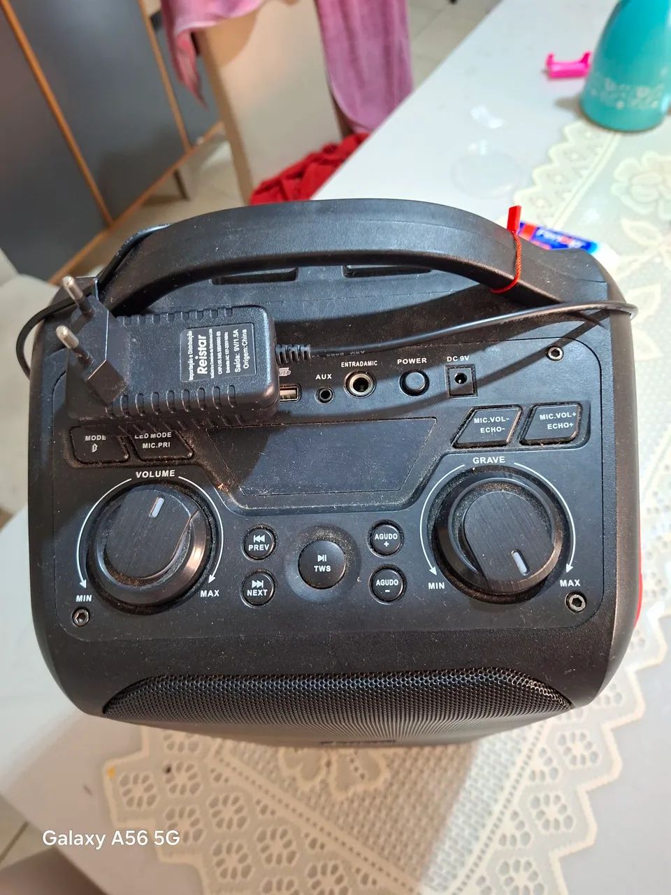 Vendo caixa Amvox 600wts semi nova  - Foto 5