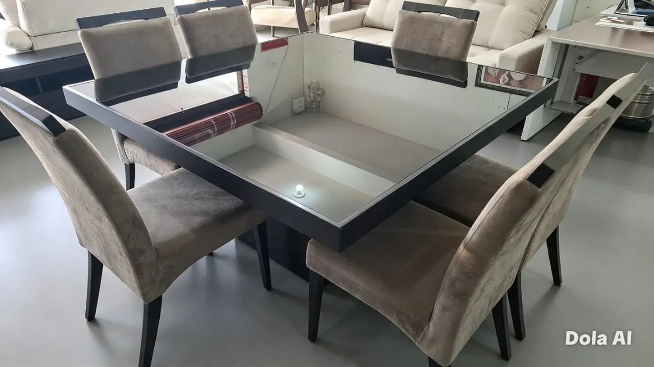 Mesa de jantar 6 cadeiras  - Foto 5