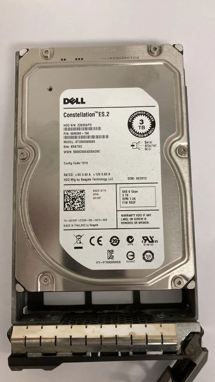 HD 3Tb Dell 445600548006799362