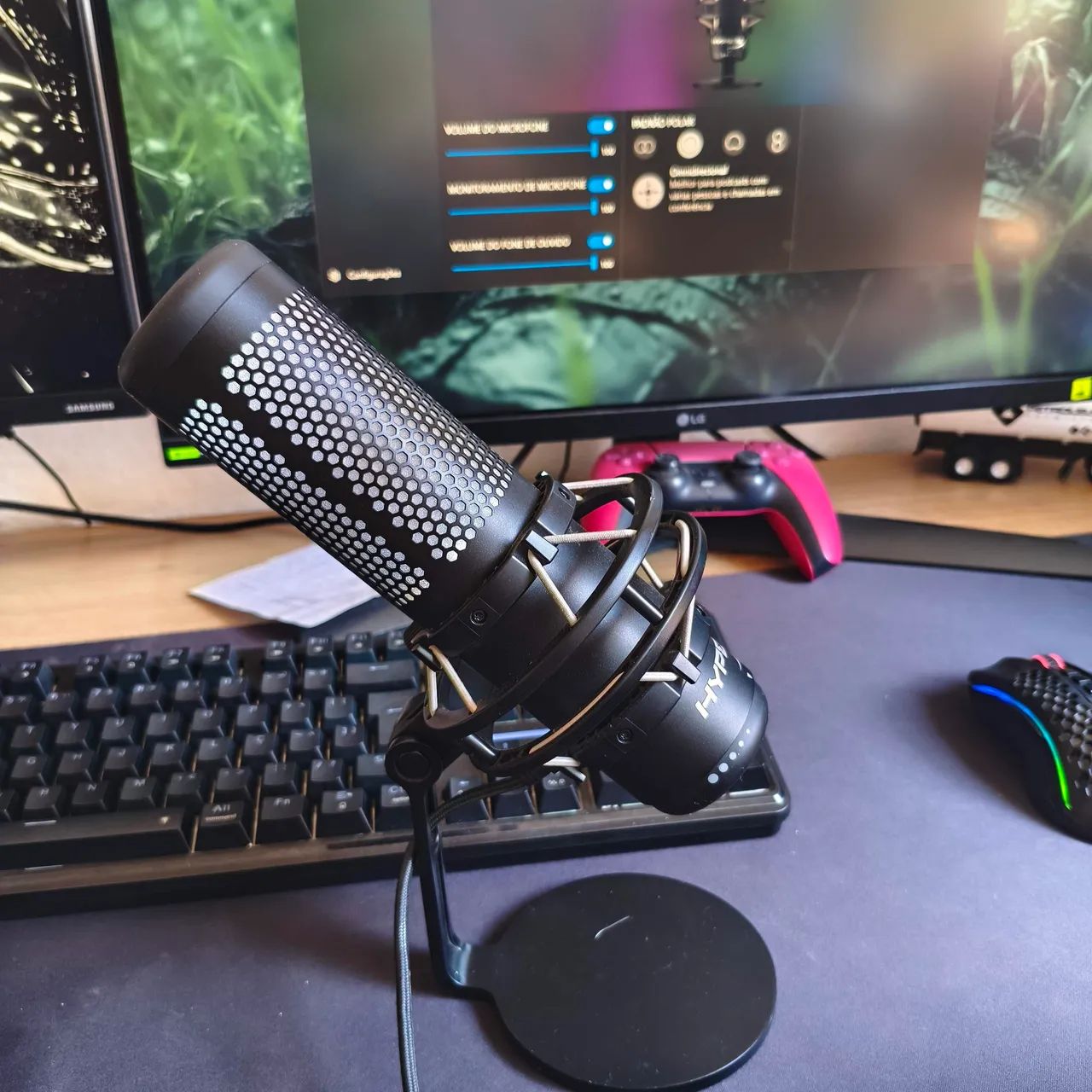 Microfone hyperX QuadCast S - Foto 2