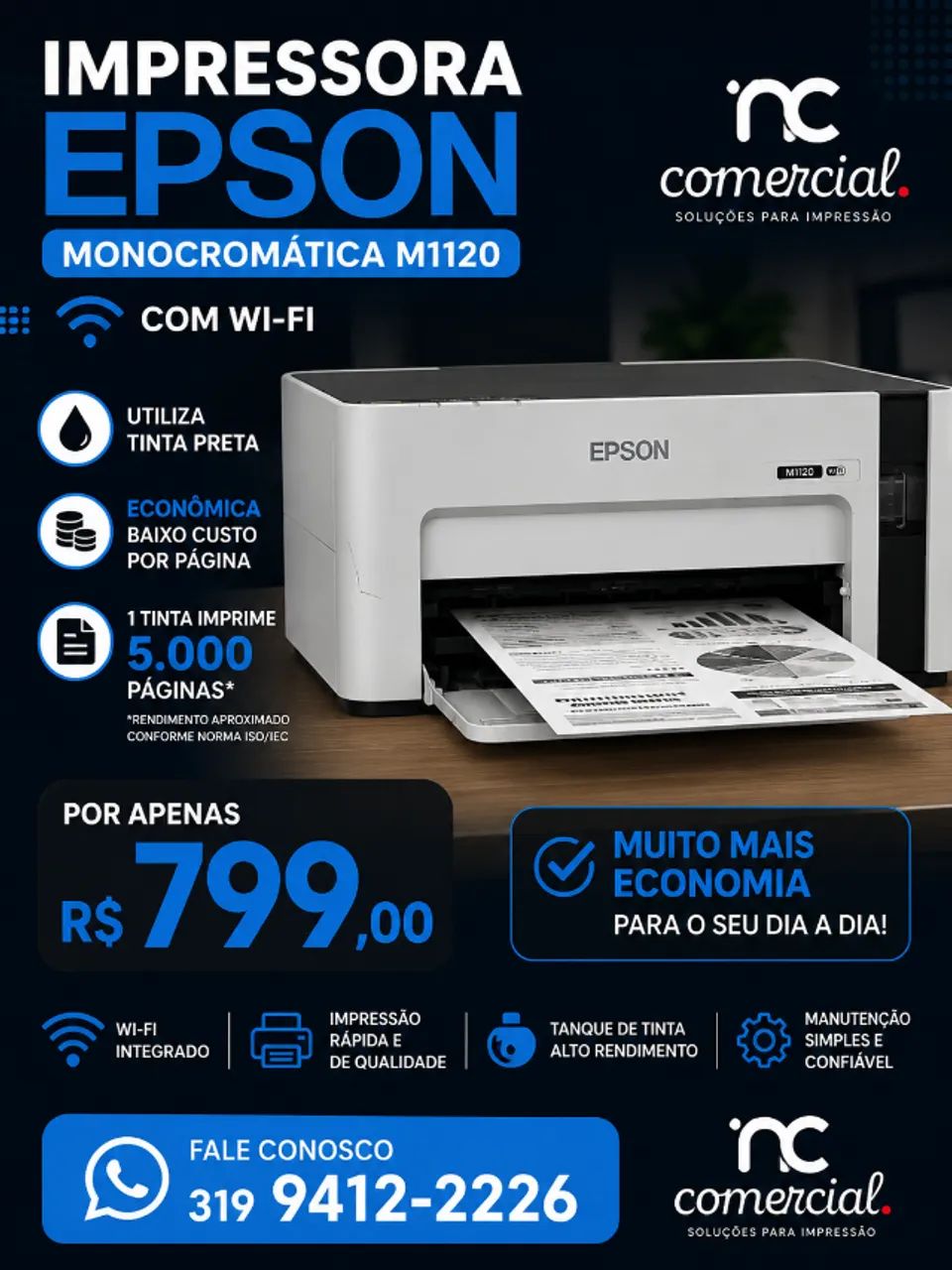 Impressora EPSON M1120