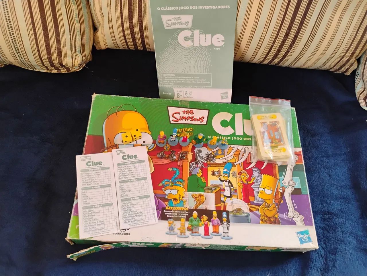 Jogo de tabuleiro - Clue Os Simpsons - INCOMPLETO! - Foto 4
