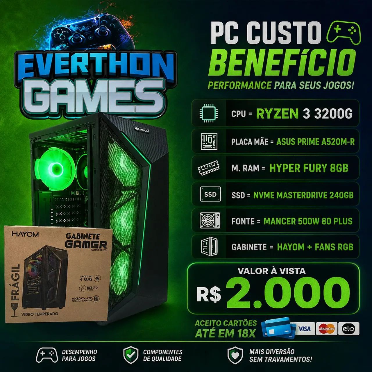 Pc Gamer Disponível  - Foto 5