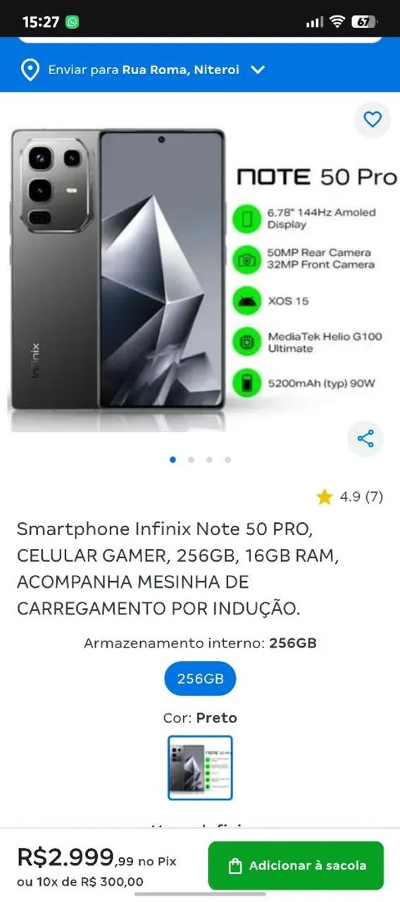 Infinix note 50 pro+