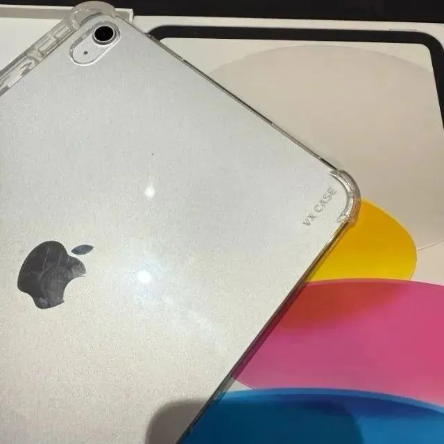 IPad 10 Silver Com caixa! Capa de brinde. Impecável. Saude 100%. Apple pencil original! - Foto 2