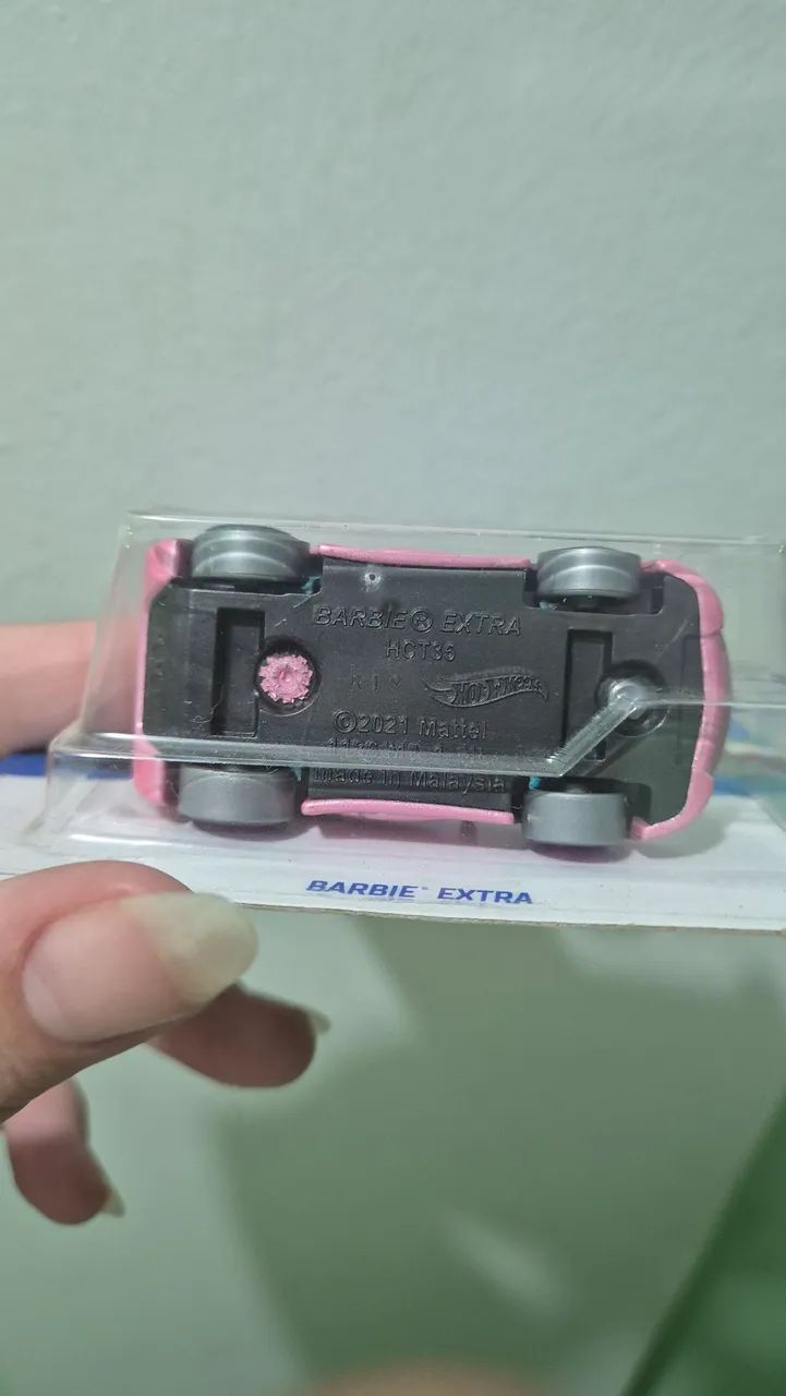 Carro Hot Wheels Barbie Extra Rosa - Foto 3