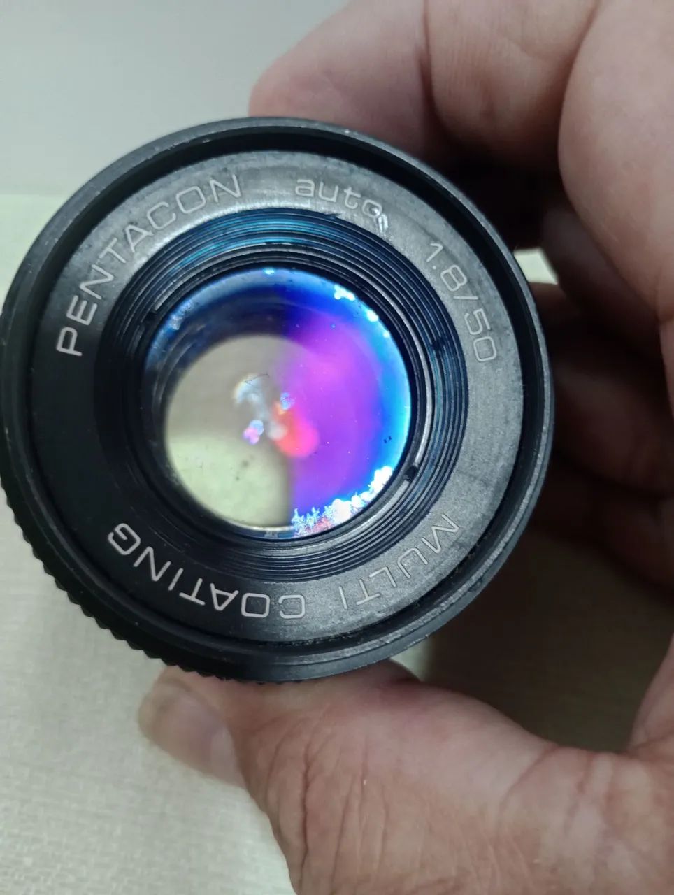 Lente pentacon auto multi coating 1.8/50 - Foto 2