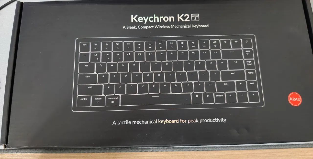 Teclado mecânico keychron k2 - Foto 3