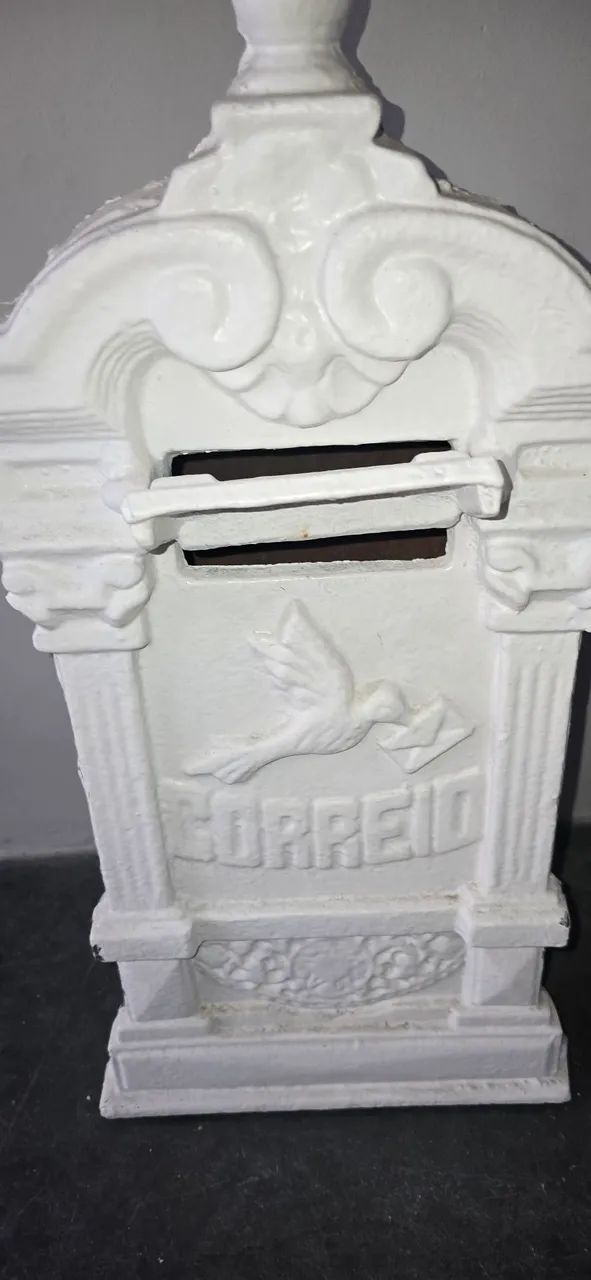 Caixa correio antiga ferro - Foto 2