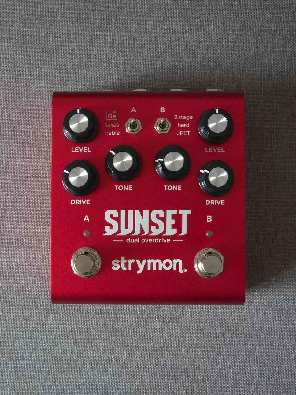 Pedal Strymon Sunset Dual Overdrive - Foto 2