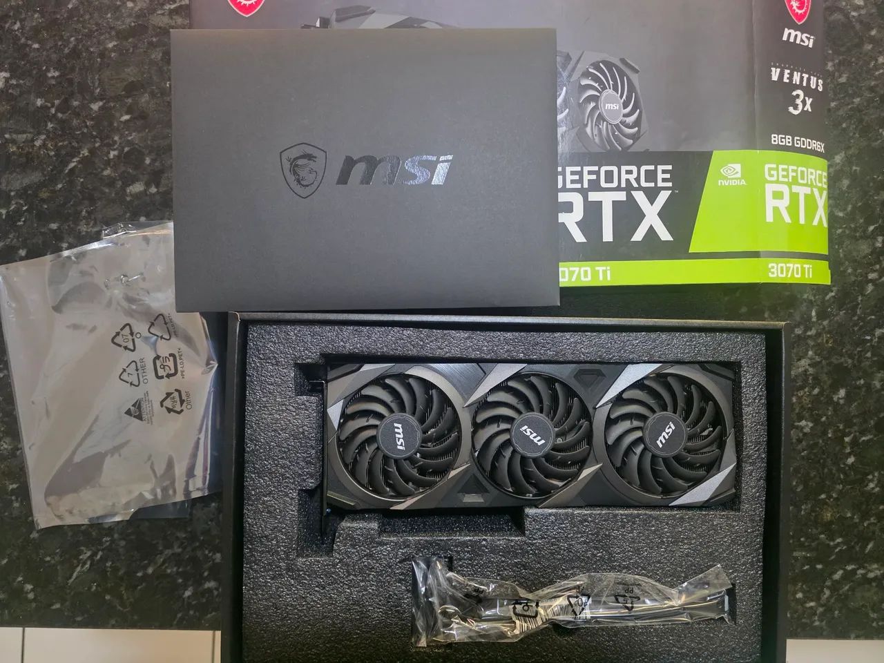 Placa de video RTX 3070TI MSI Ventus 3X - Foto 4