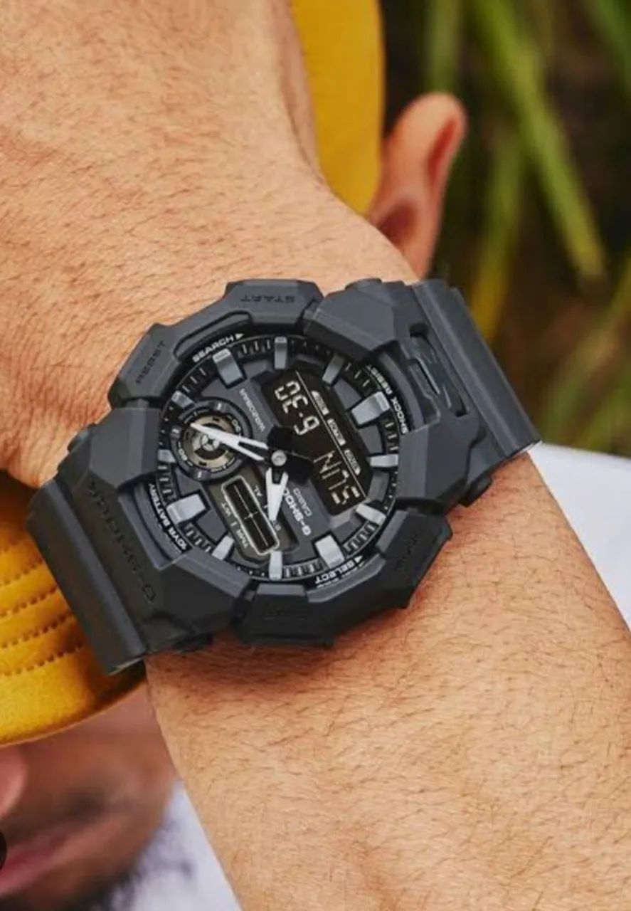 CASIO G SHOCK ORIGINAL, CARBON CORE  .