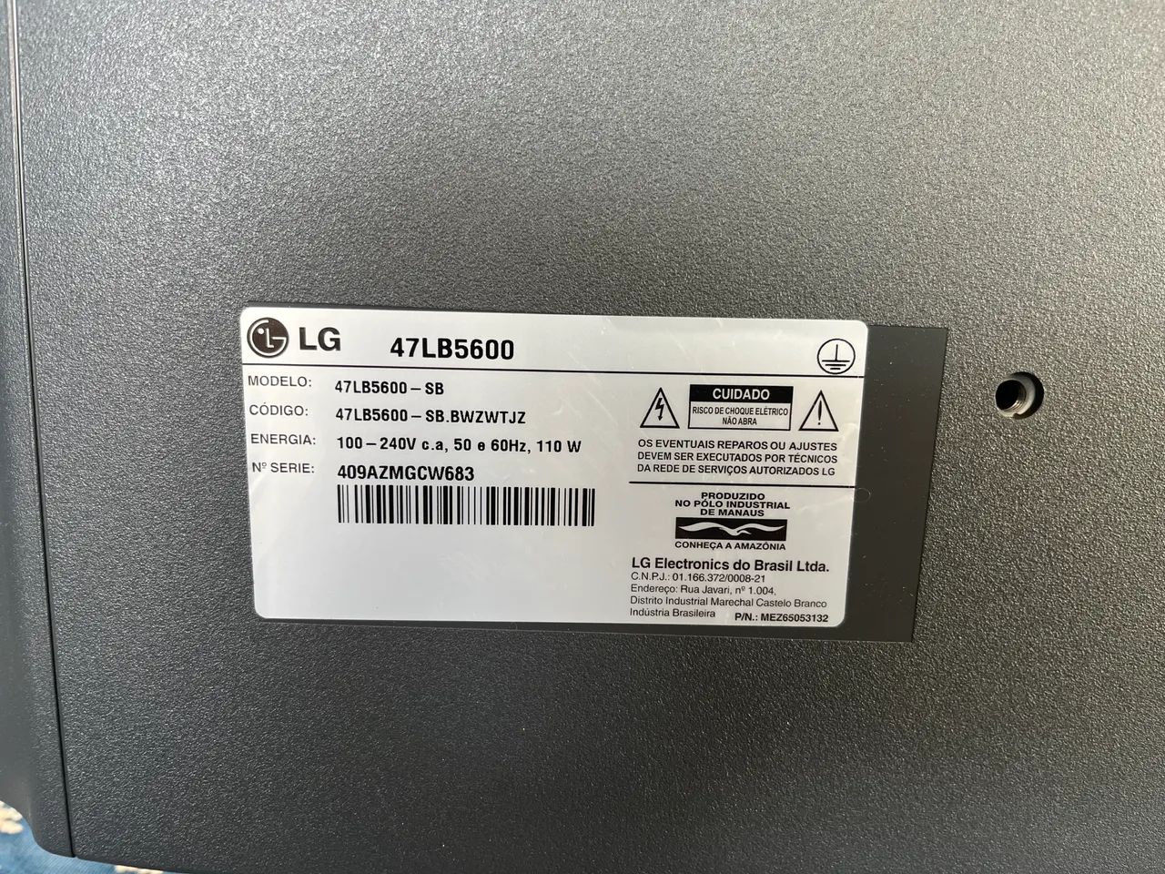 Tv LG com Tela Quebrada - Foto 3