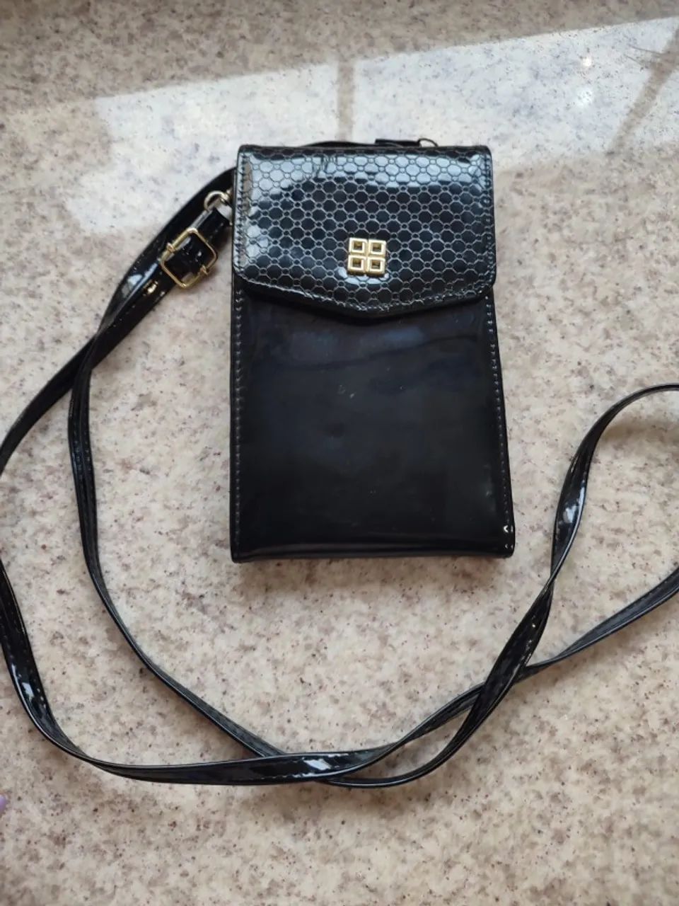 Bolsa lateral preta - Foto 4